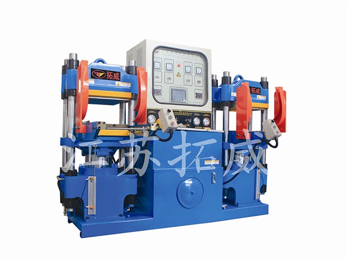 100T 軌道式平板硫化機